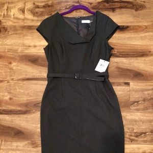 Calvin Klein Gray gorgeous dress